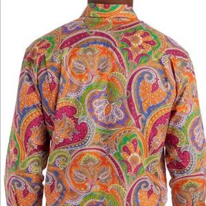 Alan Flusser Shirts - EUC Alan Flusser Paisley Print Long Sleeve Size Lg Alan Flusser Shirts - EUC Alan Flusser Paisley Print Long Sleeve Size Lg